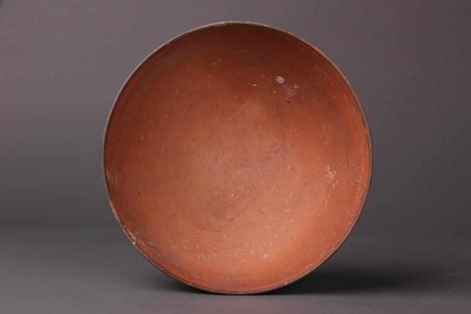 新石器时代仰韶文化半坡类型彩陶圜底钵