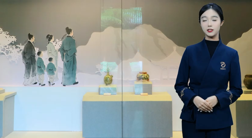 “月是故乡明——杜甫陇右诗的山河与心程”展览数字人讲解